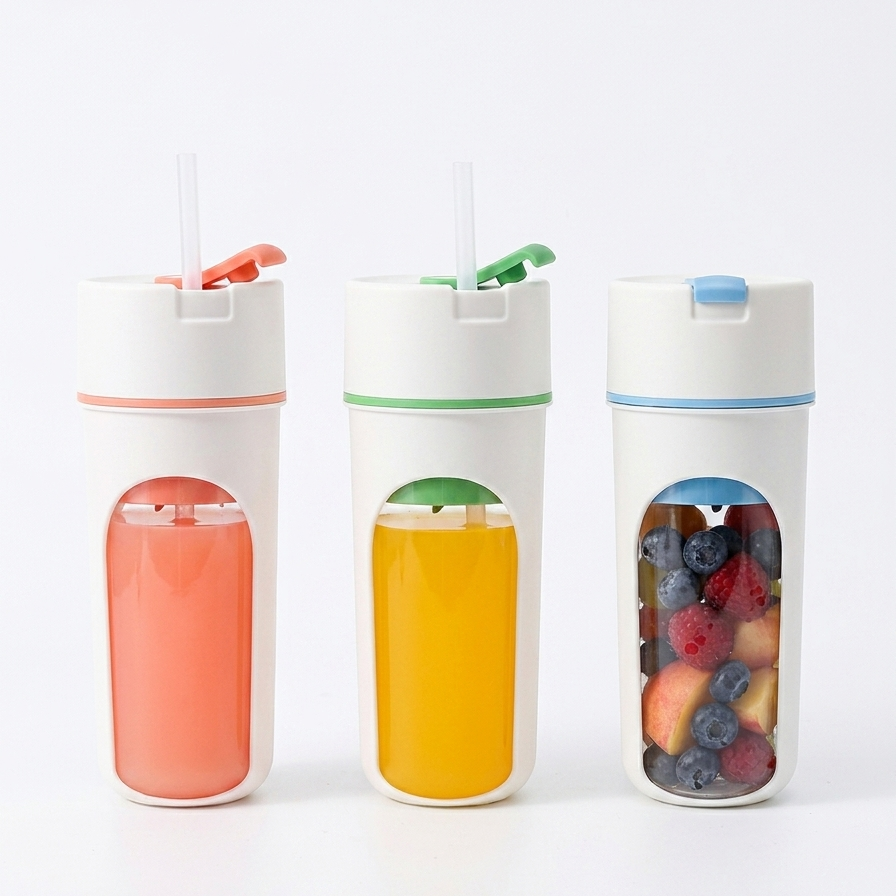 Mixer To Go Smoothie Mixer To Go Mini Entsafter für Obst, Säfte & Shakes